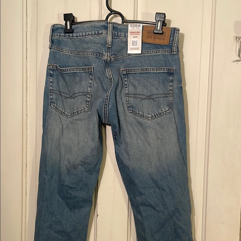 Levi's Blue Straight Jeans - Picture 7 of 7